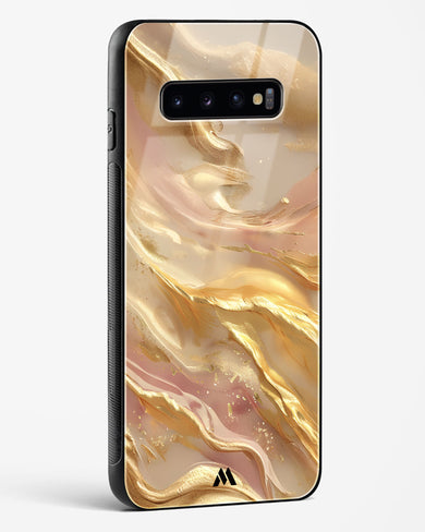 Golden Mirage Glass Case Phone Cover (Samsung)