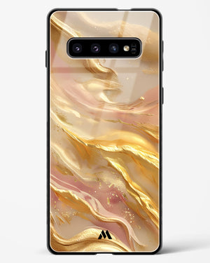 Golden Mirage Glass Case Phone Cover (Samsung)