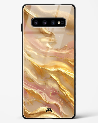 Golden Mirage Glass Case Phone Cover (Samsung)