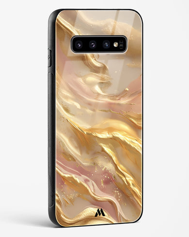 Golden Mirage Glass Case Phone Cover (Samsung)