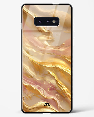 Golden Mirage Glass Case Phone Cover (Samsung)