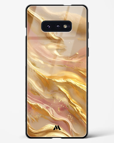 Golden Mirage Glass Case Phone Cover (Samsung)