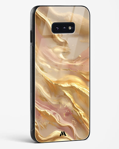 Golden Mirage Glass Case Phone Cover (Samsung)