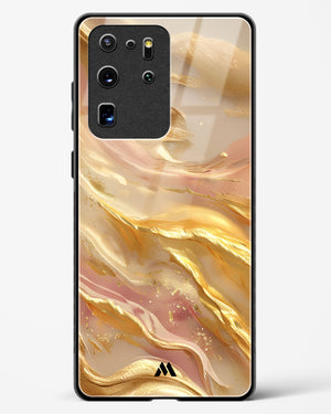 Golden Mirage Glass Case Phone Cover (Samsung)