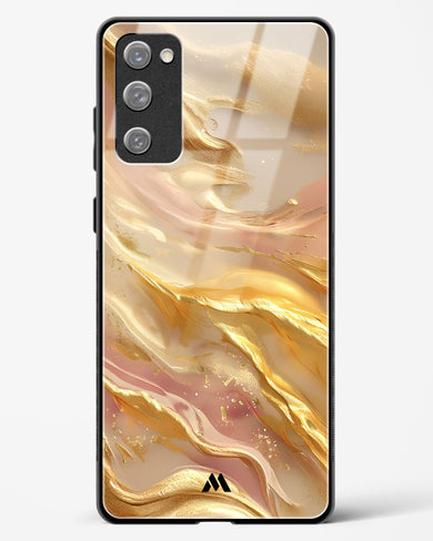 Golden Mirage Glass Case Phone Cover (Samsung)