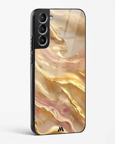 Golden Mirage Glass Case Phone Cover (Samsung)