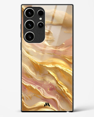 Golden Mirage Glass Case Phone Cover (Samsung)