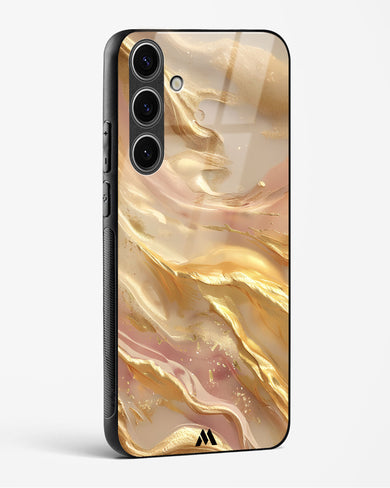 Golden Mirage Glass Case Phone Cover (Samsung)