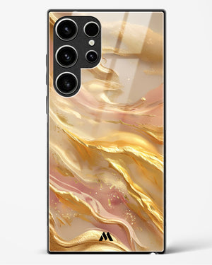 Golden Mirage Glass Case Phone Cover (Samsung)