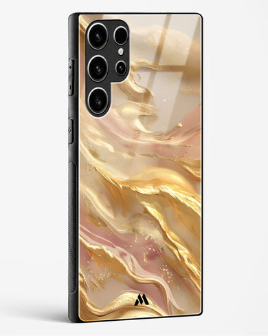 Golden Mirage Glass Case Phone Cover (Samsung)