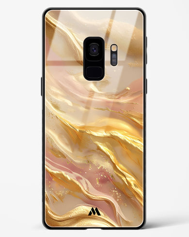 Golden Mirage Glass Case Phone Cover (Samsung)