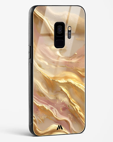 Golden Mirage Glass Case Phone Cover (Samsung)