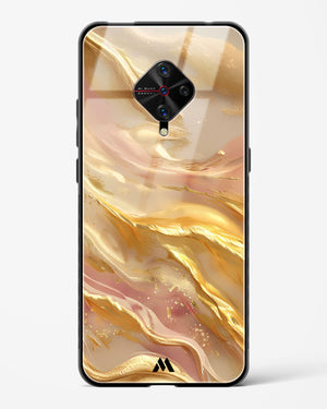 Golden Mirage Glass Case Phone Cover (Vivo)