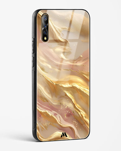 Golden Mirage Glass Case Phone Cover (Vivo)