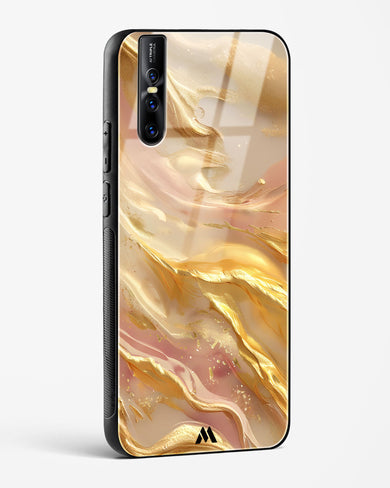 Golden Mirage Glass Case Phone Cover (Vivo)