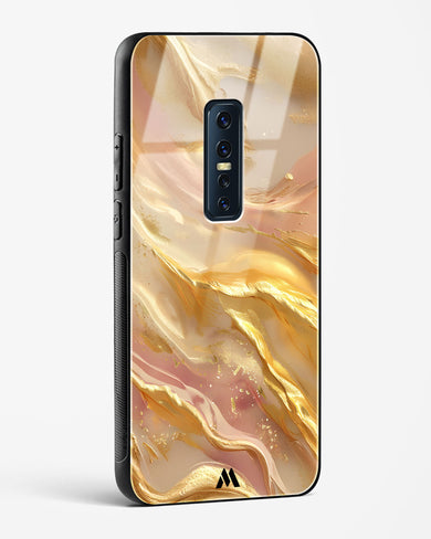 Golden Mirage Glass Case Phone Cover (Vivo)