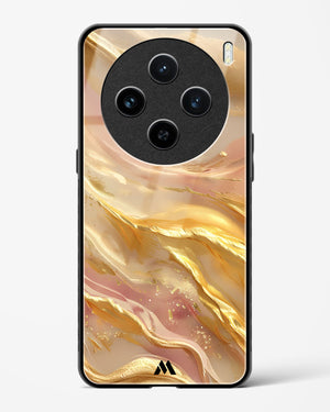 Golden Mirage Glass Case Phone Cover (Vivo)