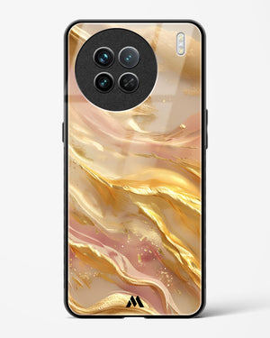 Golden Mirage Glass Case Phone Cover (Vivo)