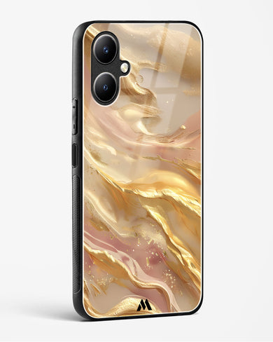 Golden Mirage Glass Case Phone Cover (Vivo)