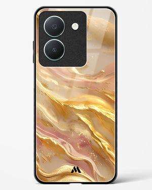 Golden Mirage Glass Case Phone Cover (Vivo)