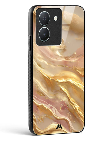 Golden Mirage Glass Case Phone Cover (Vivo)
