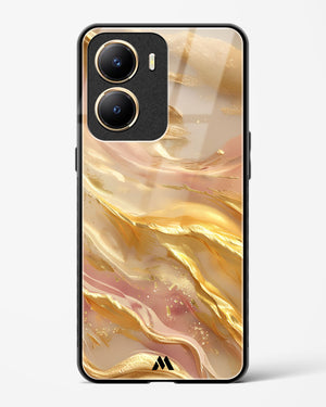 Golden Mirage Glass Case Phone Cover (Vivo)