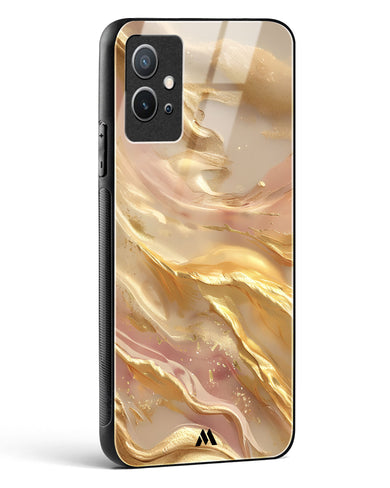 Golden Mirage Glass Case Phone Cover (Vivo)