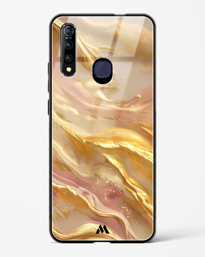 Golden Mirage Glass Case Phone Cover (Vivo)