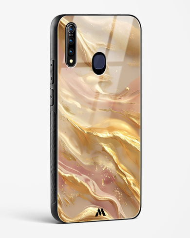 Golden Mirage Glass Case Phone Cover (Vivo)