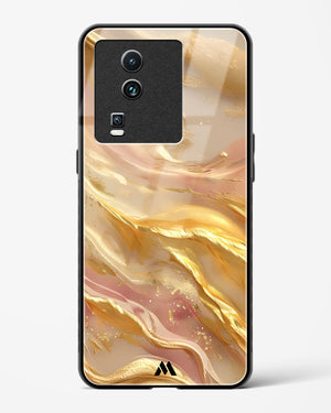Golden Mirage Glass Case Phone Cover (Vivo)