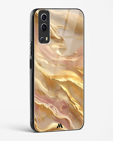 Golden Mirage Glass Case Phone Cover (Vivo)