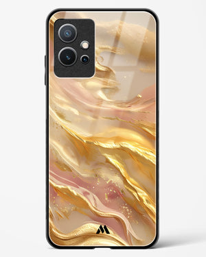 Golden Mirage Glass Case Phone Cover (Vivo)