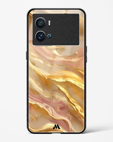 Golden Mirage Glass Case Phone Cover (Vivo)