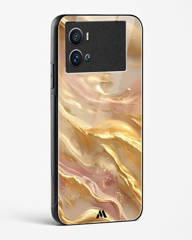 Golden Mirage Glass Case Phone Cover (Vivo)