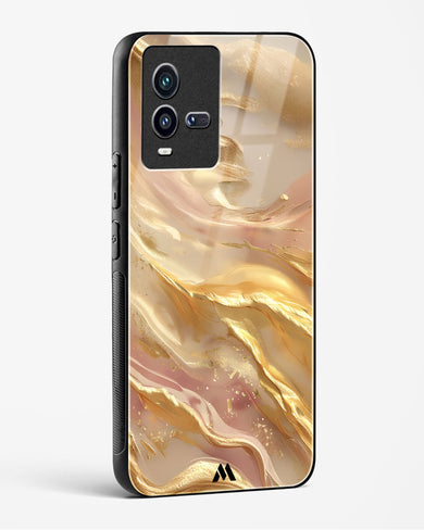 Golden Mirage Glass Case Phone Cover (Vivo)