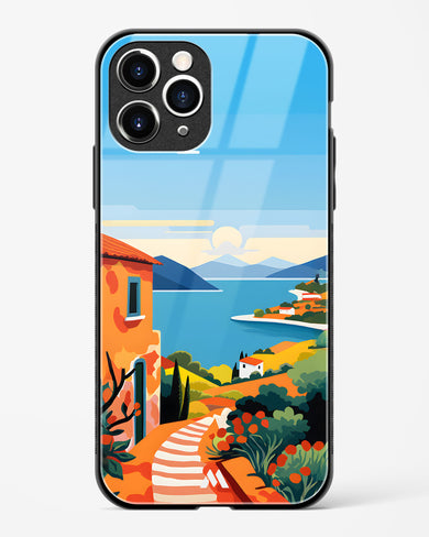 Mediterranean Escape Glass Case Phone Cover (Apple)