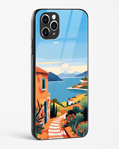 Mediterranean Escape Glass Case Phone Cover (Apple)