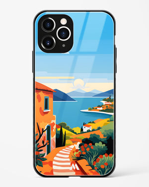 Mediterranean Escape Glass Case Phone Cover (Apple)