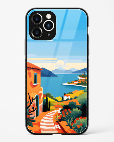Mediterranean Escape Glass Case Phone Cover (Apple)