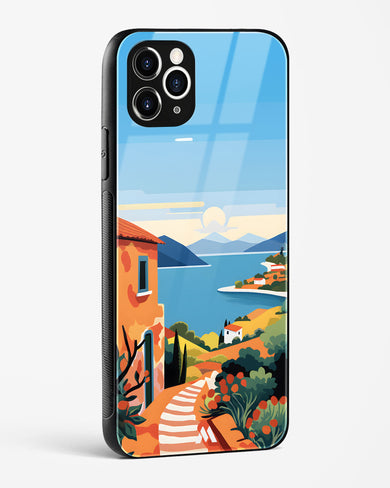 Mediterranean Escape Glass Case Phone Cover (Apple)