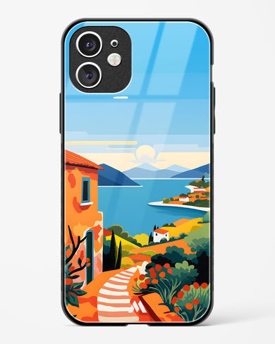Mediterranean Escape Glass Case Phone Cover (Apple)