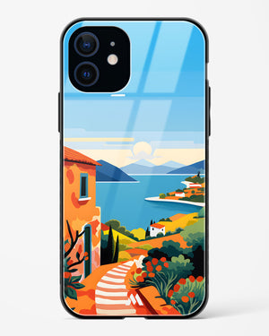 Mediterranean Escape Glass Case Phone Cover (Apple)