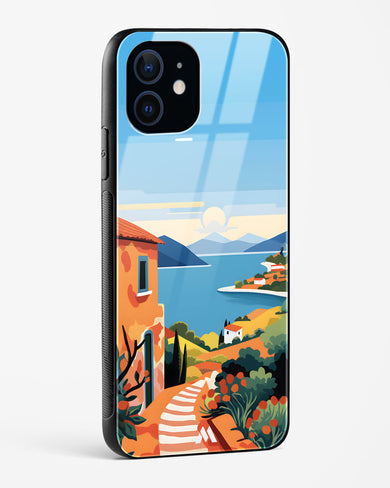 Mediterranean Escape Glass Case Phone Cover (Apple)