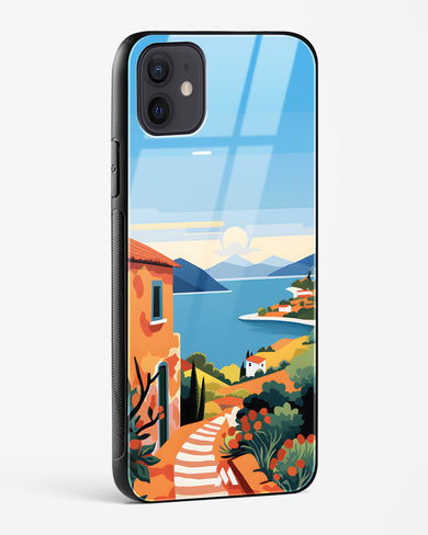 Mediterranean Escape Glass Case Phone Cover (Apple)