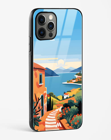 Mediterranean Escape Glass Case Phone Cover (Apple)