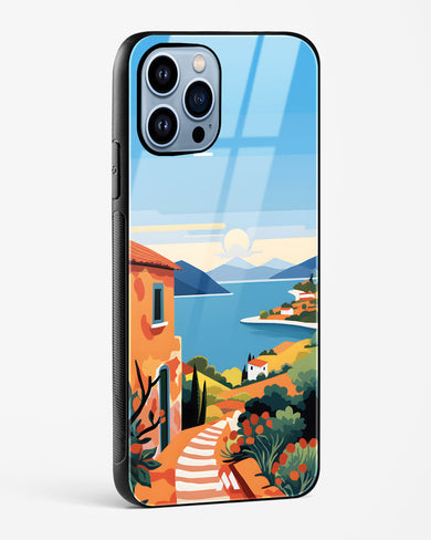 Mediterranean Escape Glass Case Phone Cover (Apple)
