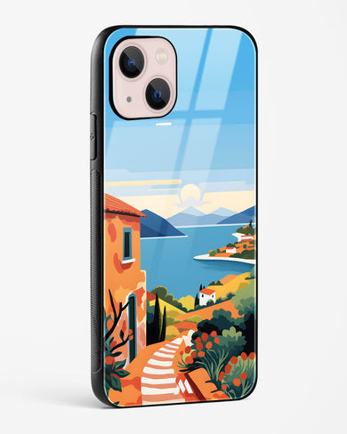 Mediterranean Escape Glass Case Phone Cover (Apple)