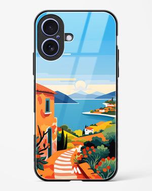 Mediterranean Escape Glass Case Phone Cover (Apple)