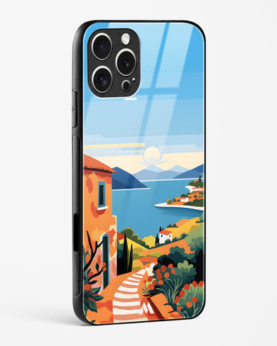 Mediterranean Escape Glass Case Phone Cover (Apple)
