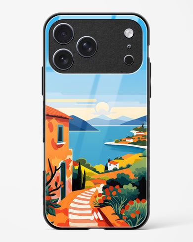 Mediterranean Escape Glass Case Phone Cover (Apple)